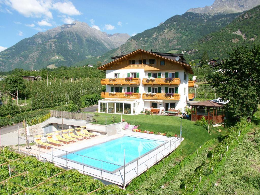 Pension Alpenblick Lagundo Εξωτερικό φωτογραφία
